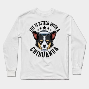 Chihuahua Dog Long Sleeve T-Shirt